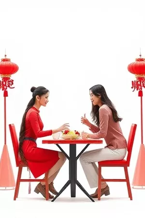 综艺《半糖不加冰》竖版封面，录音棚里举着话筒大笑的嘉宾
